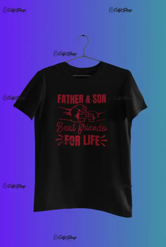 Father and son, tricou cu mesaj, tgs0277 b